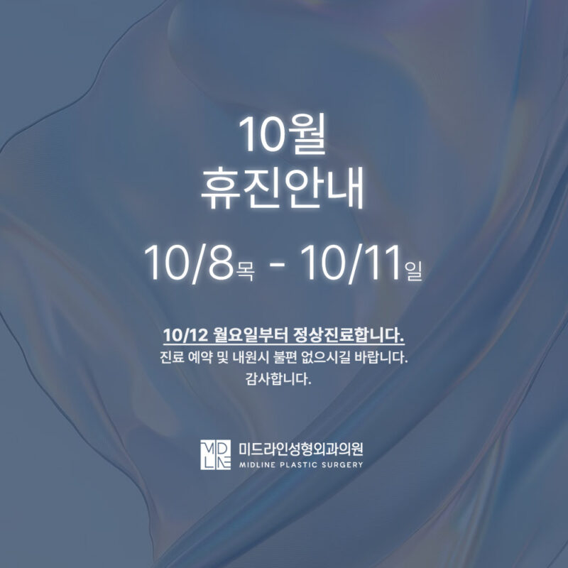 10월 휴진안내 :)